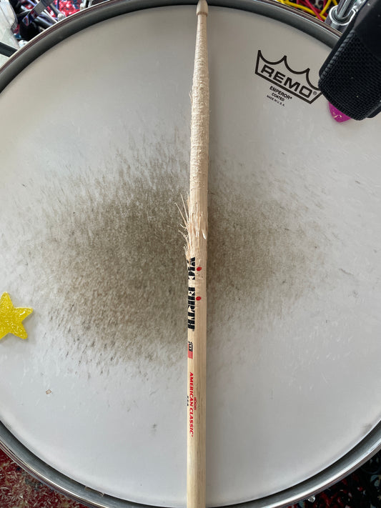 Signed Drumstick (Used, Not Broken)