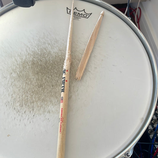 Signed Drumstick (Broken)